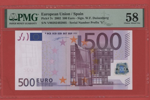 European union spain 500 euro - 500,