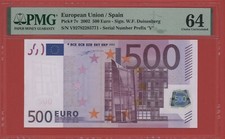 EUROPEAN UNION SPAIN 500 EURO