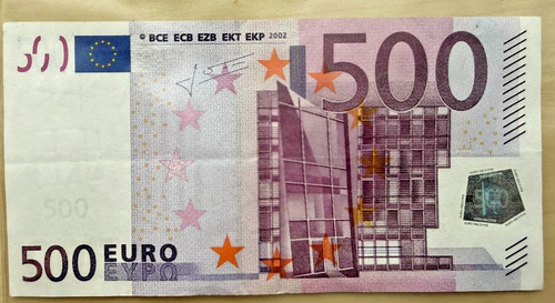 European union banknote 500 - european,