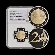 ITALIA. 2022, 2 Euro, R - NGC